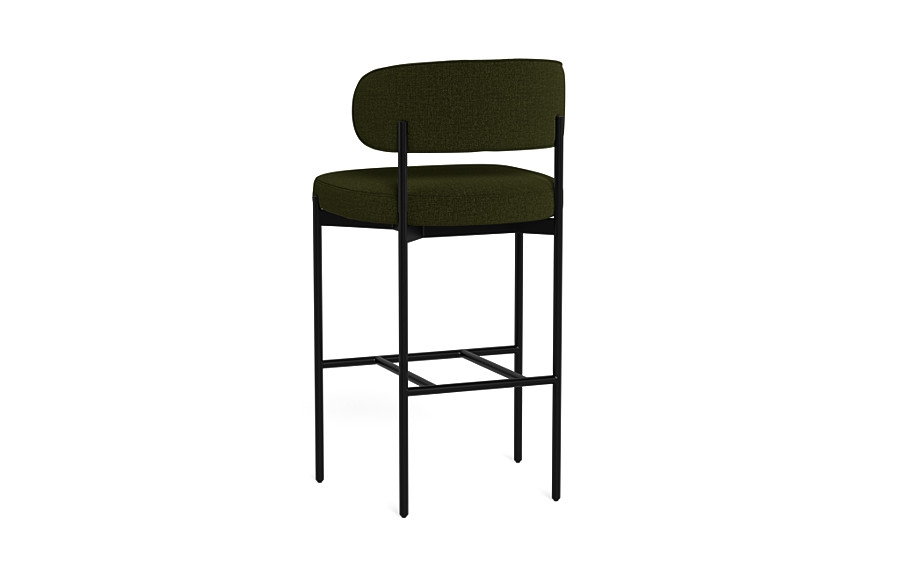 Hollis Metal Framed Upholstered Bar Stool - Image 2