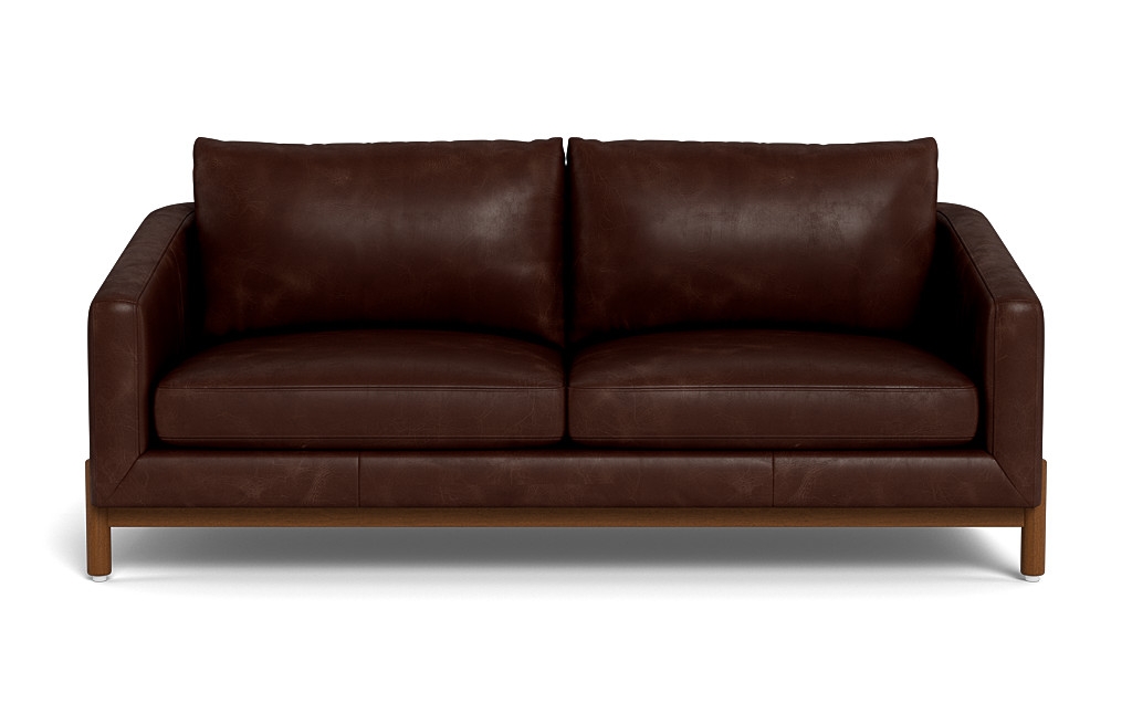 Oslo Leather 2-Seat Sofa - Image 0