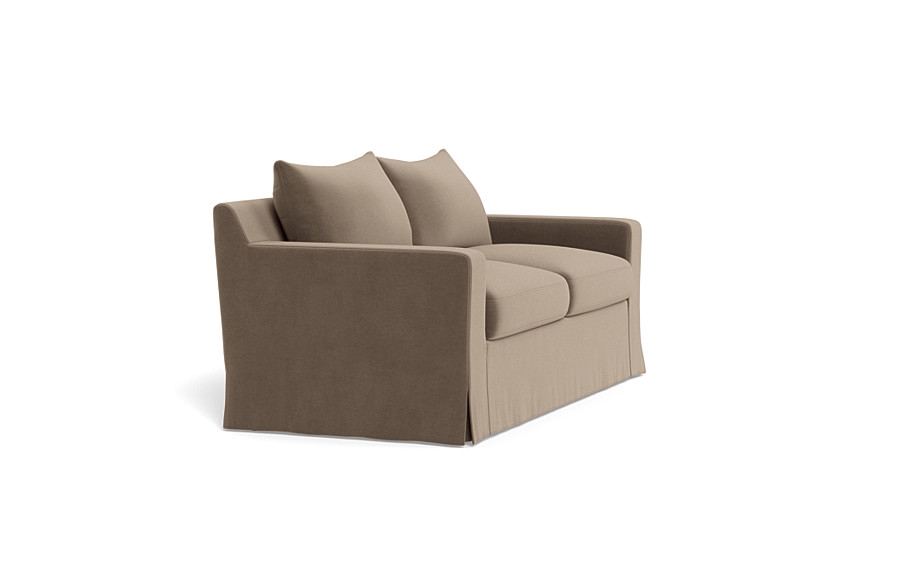 Sloan Slipcovered Loveseat - Image 1