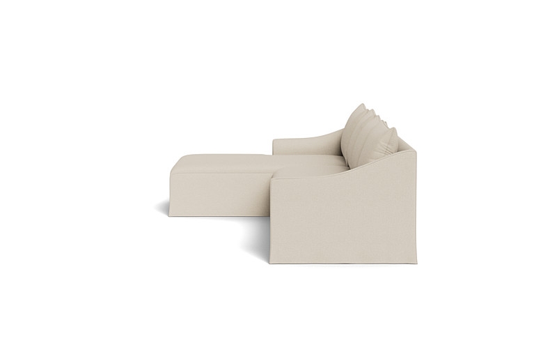 Dixon Slipcovered 4-Seat Left Chaise Sectional - Image 4