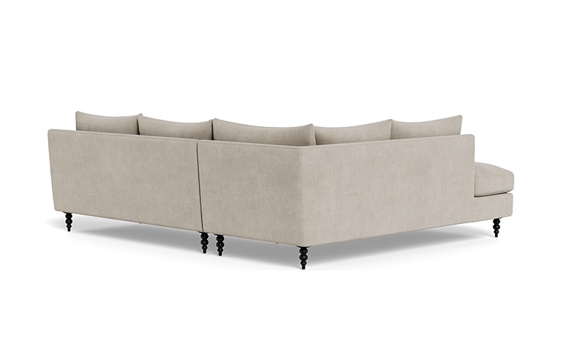 Sloan 3-Seat  Bumper Sectional - Image 4