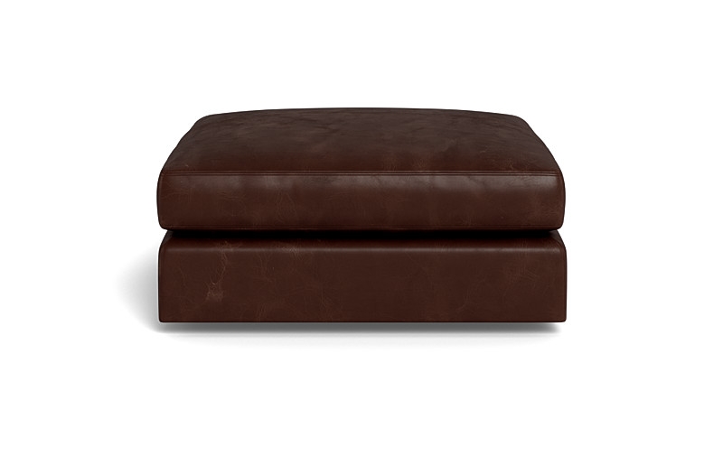 Beckham Leather Modular Square Ottoman - Image 3