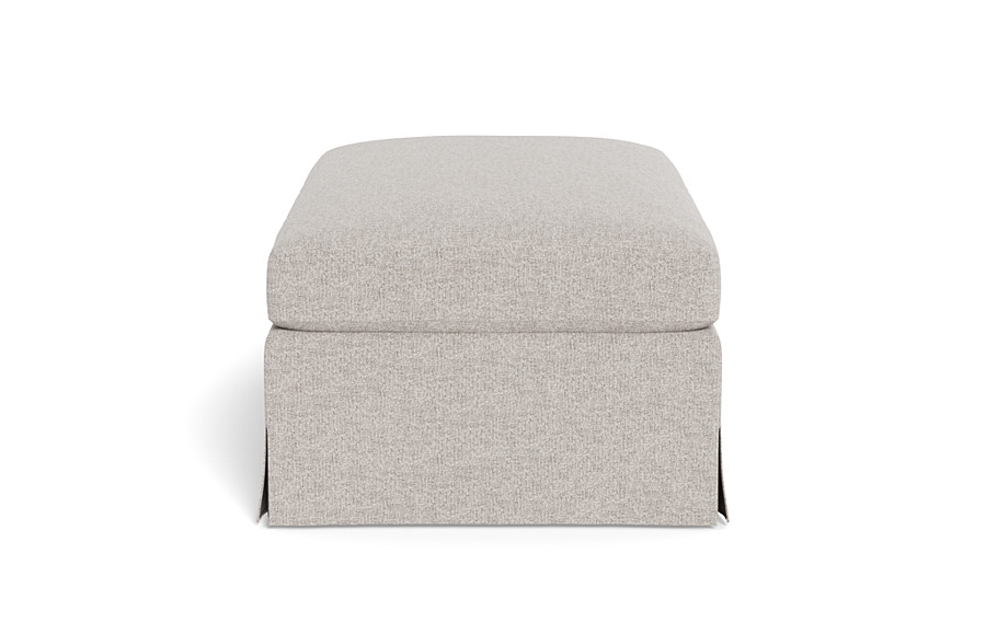 Sloan Slipcovered Ottoman - Image 2