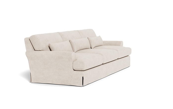 Maxwell Slipcovered 3-Seat Sofa by Apartment Therapy - Image 1