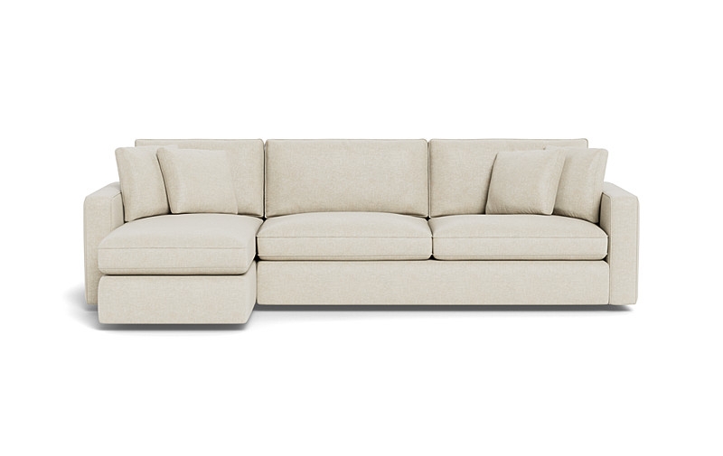 James 3-Seat Left Chaise Sectional with Storage - Image 0