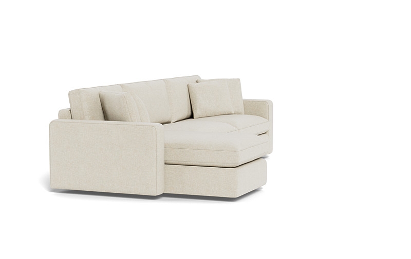 James 3-Seat Left Chaise Sectional with Storage - Image 4