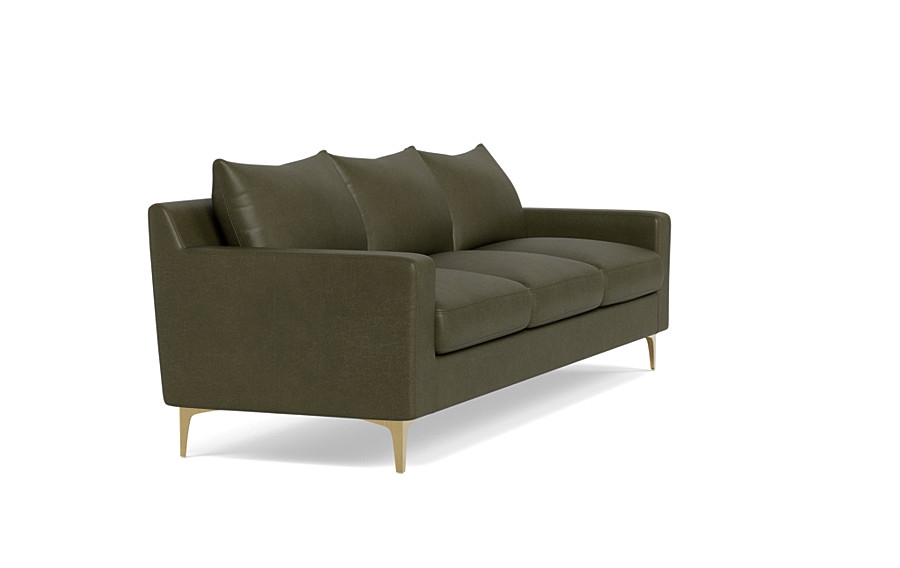 Sloan 3-Seat Leather Sofa - Image 3