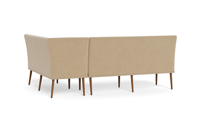 Dorian Upholstered Right Banquette with Tufting Option - Image 2