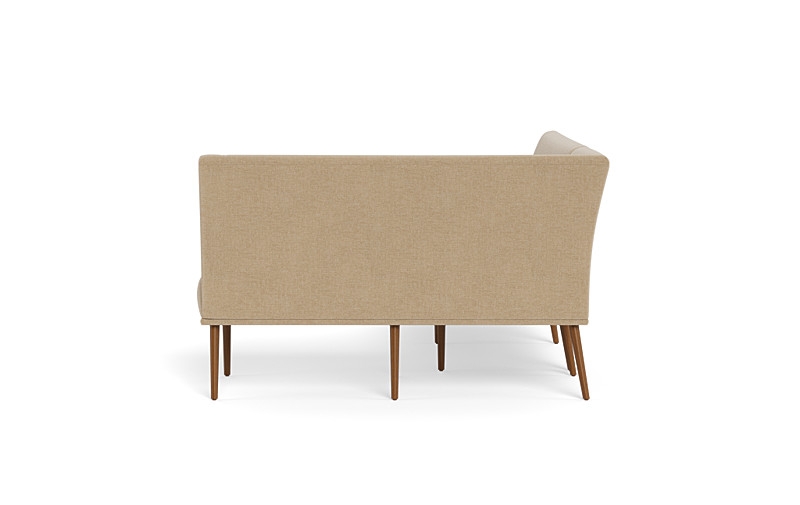 Dorian Upholstered Right Banquette with Tufting Option - Image 1