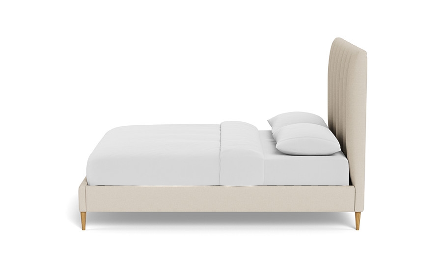 Lowen Upholstered Bed with Tufting Option - Image 1