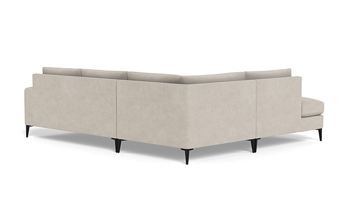Saylor Wide Arm 3-Seat  Bumper Sectional - Image 4