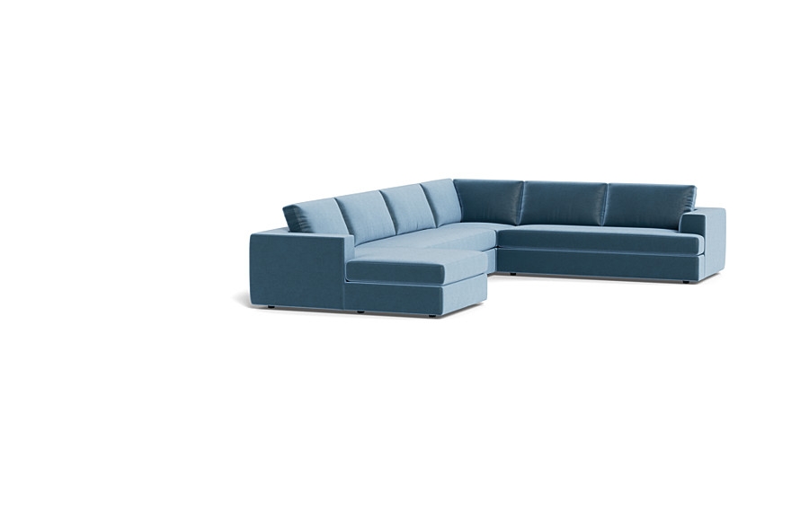 Lee 4-Piece 5-Seat Corner Chaise Sectional Left - Image 2