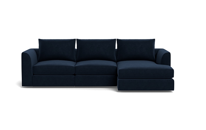 Beckham Modular 3-Seat Right Chaise Sectional - Image 0
