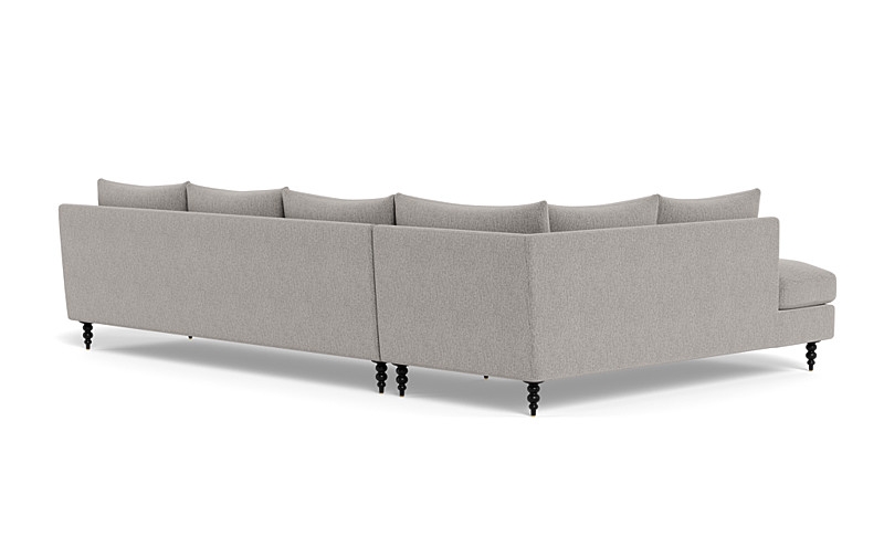 Sloan 4-Seat  Bumper Sectional - Image 3
