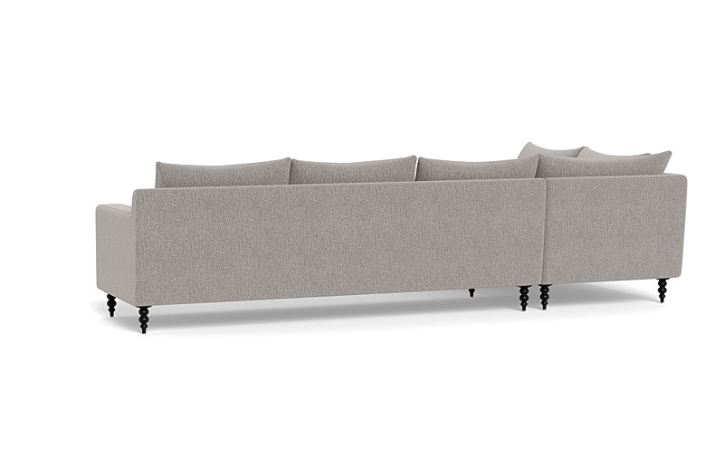 Sloan 4-Seat  Bumper Sectional - Image 4