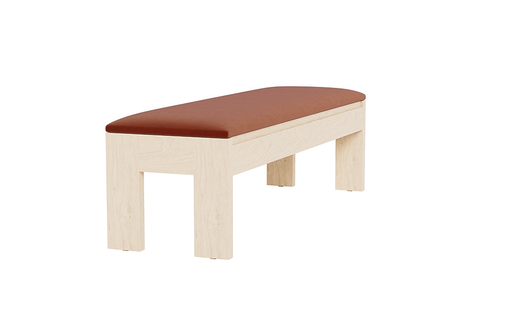 Cade Wood Framed Upholstered Storage Bench - Image 4