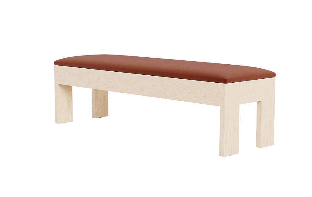 Cade Wood Framed Upholstered Storage Bench - Image 2