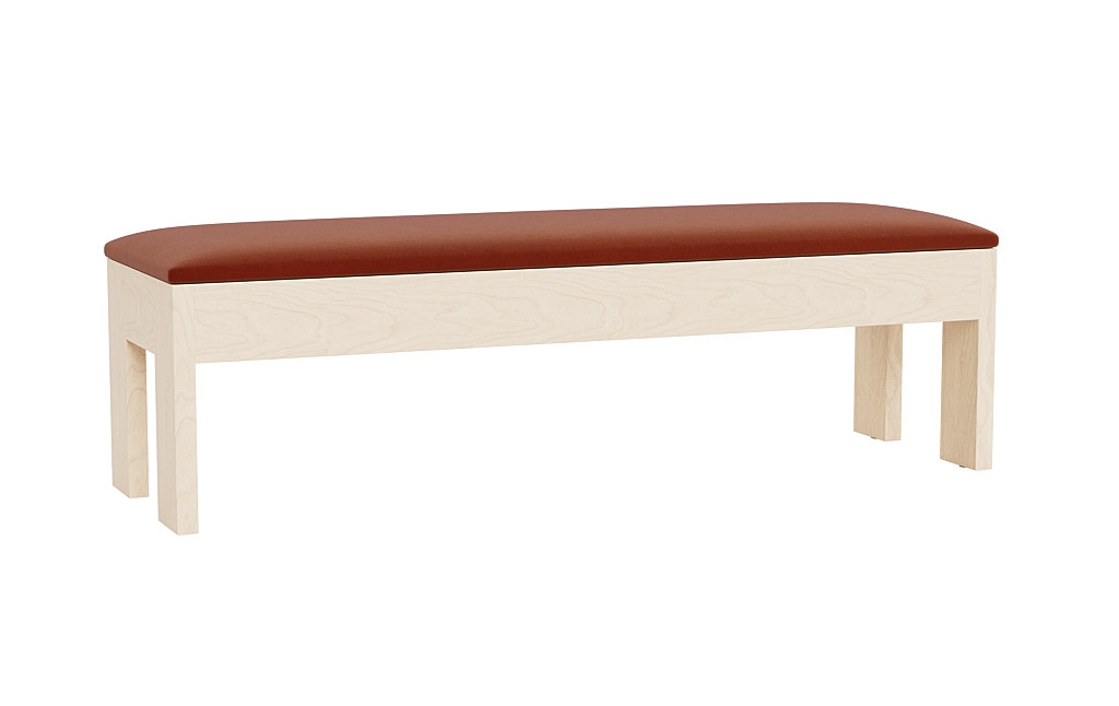 Cade Wood Framed Upholstered Storage Bench - Image 3