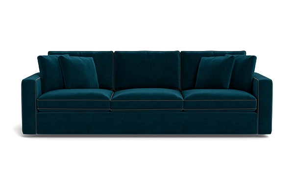 James 3-Seat Sofa with Contrast Piping - Image 0