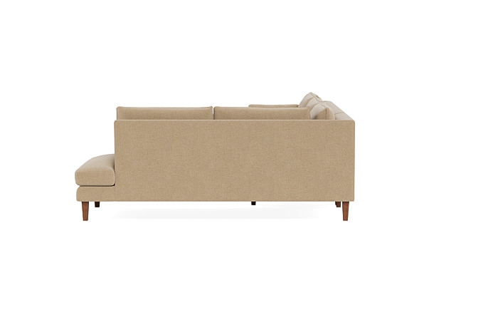 Caitlin 3-Seat  Bumper Sectional by The Everygirl® - Image 2