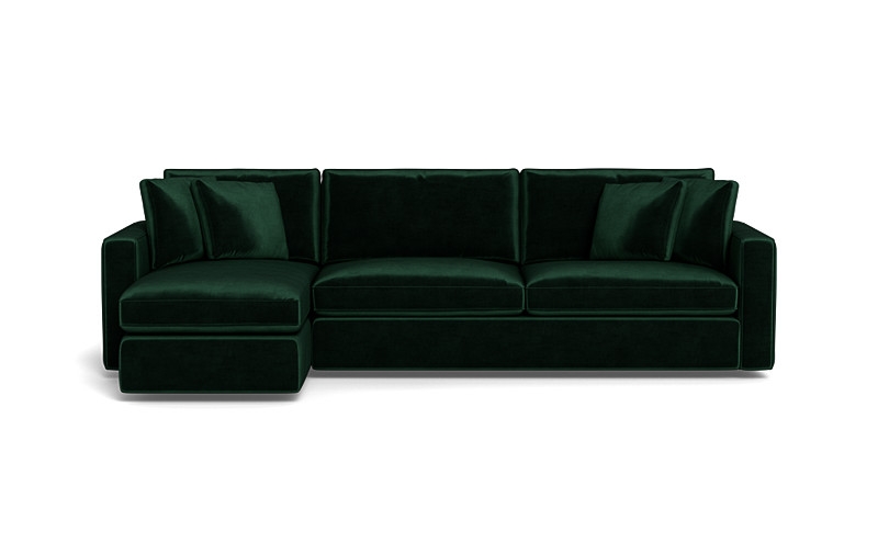 James 3-Seat Left Chaise Sectional with Storage - Image 0