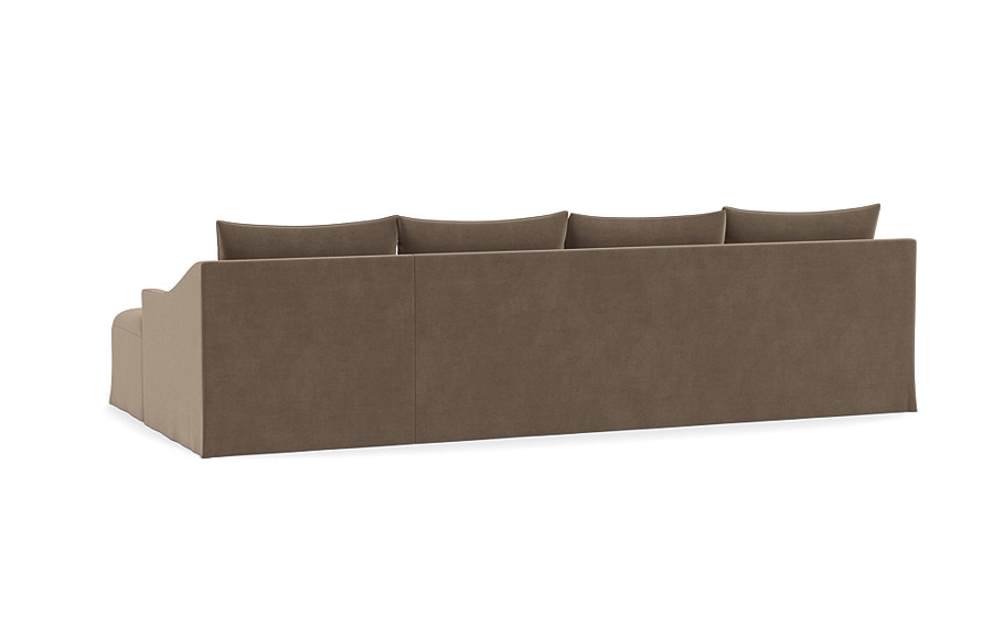 Dixon Slipcovered 4-Seat Right Chaise Sectional - Image 2