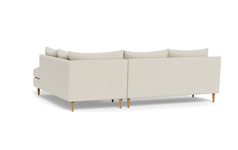 Sloan 3-Seat  Bumper Sectional - Image 4