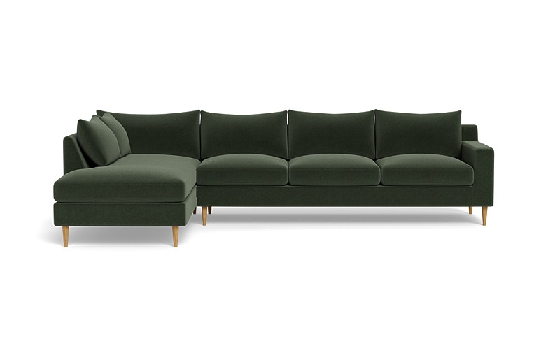 Sloan 4-Seat  Bumper Sectional - Image 0