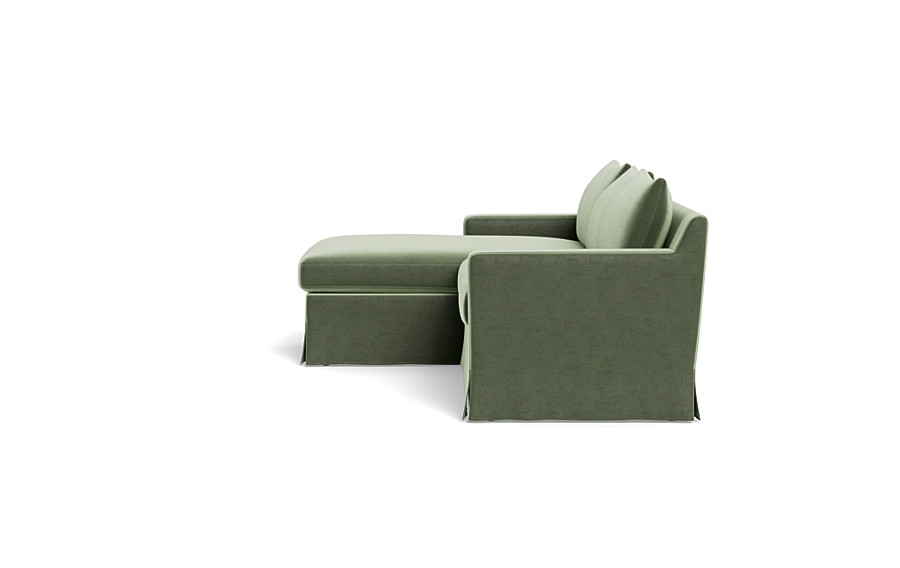 Sloan Slipcovered  Chaise Sectional - Image 3