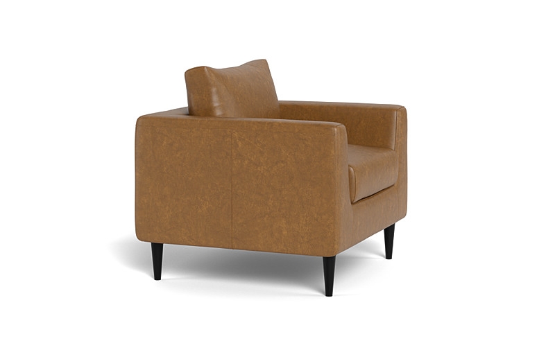 Asher Leather Petite Chair - Image 2