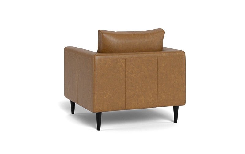 Asher Leather Petite Chair - Image 3