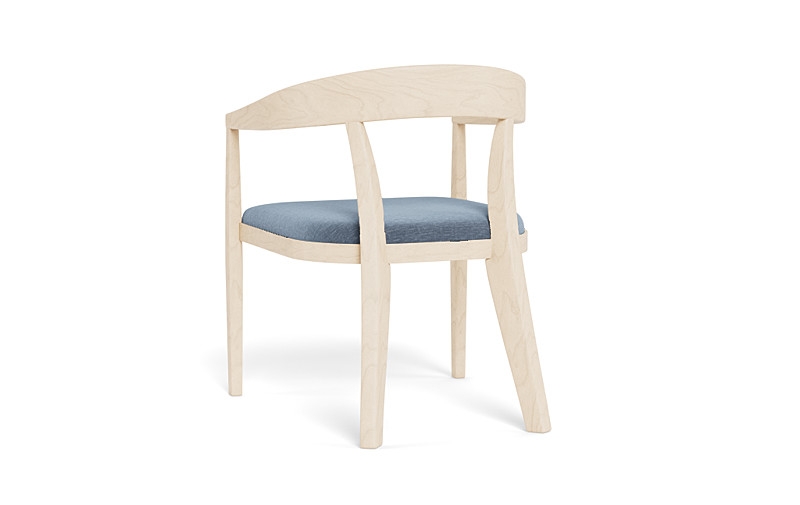 Monroe Wood Framed Upholstered Chair - Image 3