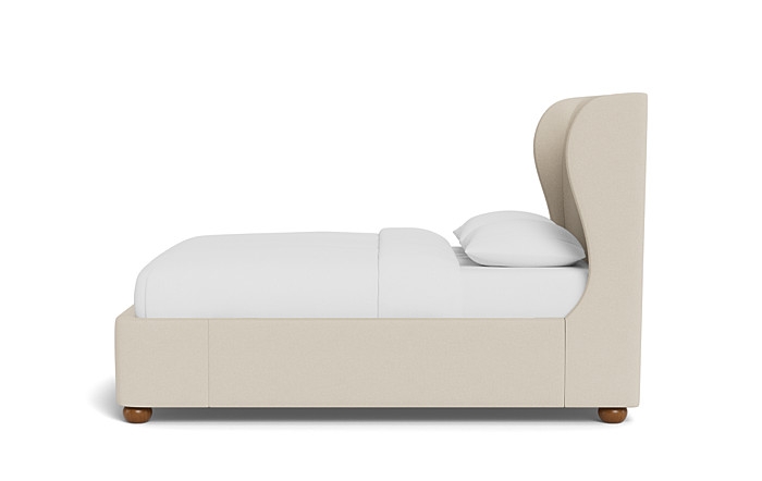 Maxwell Upholstered Bed with Storage Option (No Storage) - Image 4