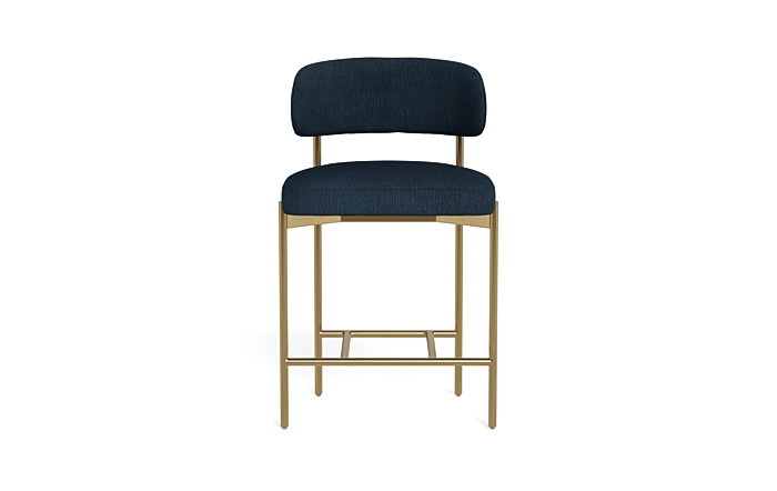 Hollis Metal Framed Upholstered Counter Stool - Image 0