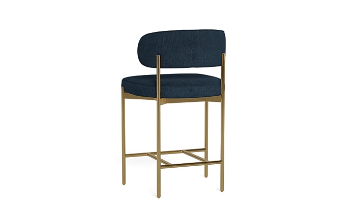 Hollis Metal Framed Upholstered Counter Stool - Image 1
