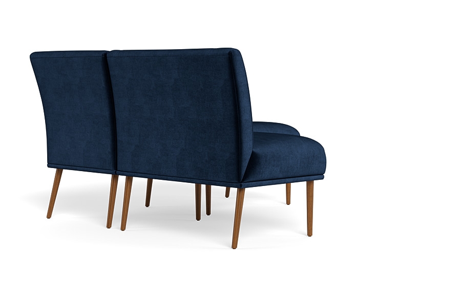 Dorian Upholstered Petite Right Banquette with Tufting Option - Image 2