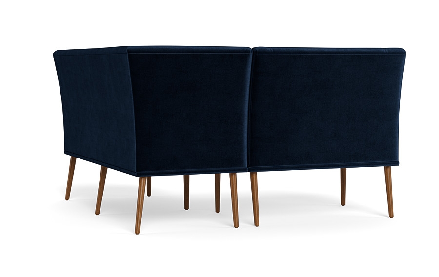 Dorian Upholstered Petite Right Banquette with Tufting Option - Image 4