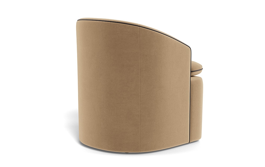 Daphne Upholstered Chair with Contrast Piping - Image 2