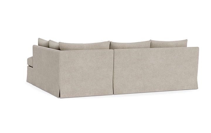 Sloan Slipcovered 3-Seat  Bumper Sectional - Image 4