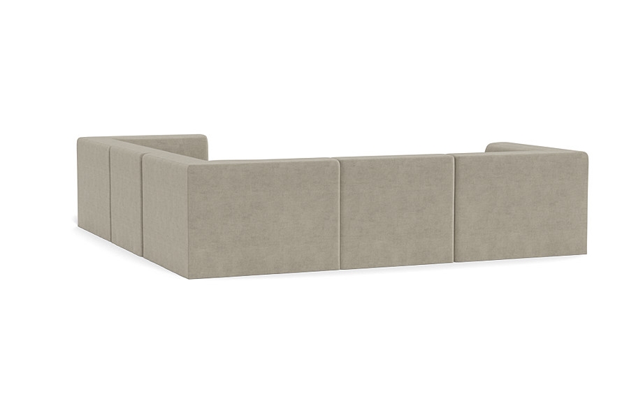 Simon Slipcovered Modular 4-Seat Corner Sectional - Image 4