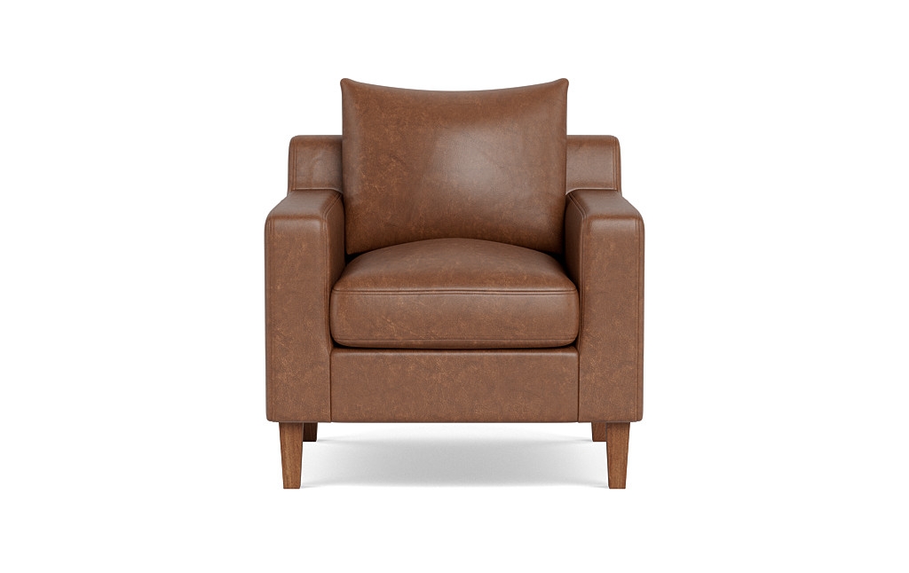 Sloan Leather Petite Chair - Image 0