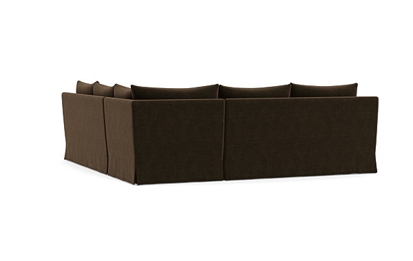Sloan Slipcovered Corner 4-Seat Sectional Sofa - Image 3
