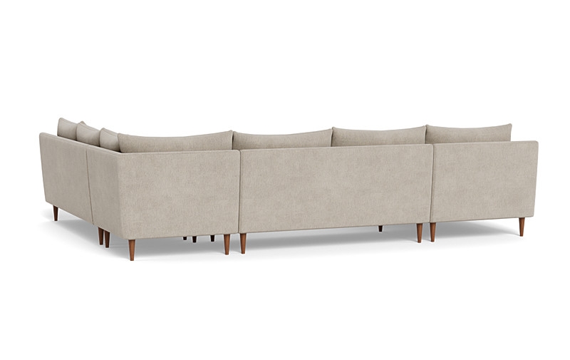 Sloan Slipcovered 4-Piece Corner Sectional Sofa with  Chaise - Image 4