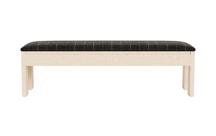 Cade Wood Framed Upholstered Storage Bench - Image 0