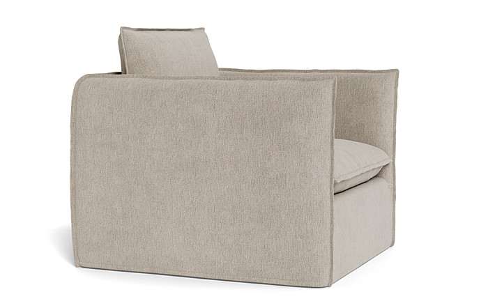 Josie Slipcovered Accent Chair - Image 1