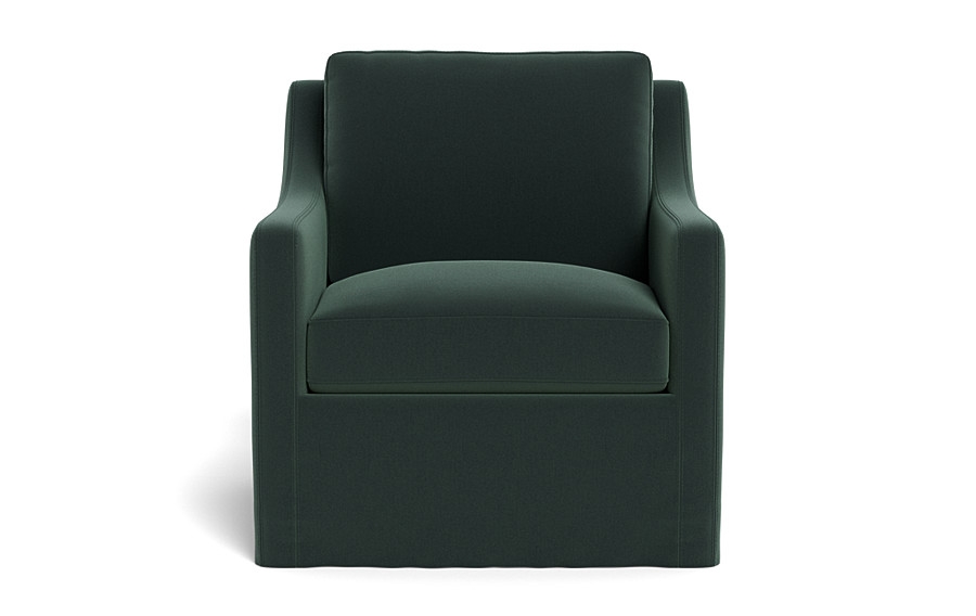 Ella Slipcovered Petite Chair - Image 0