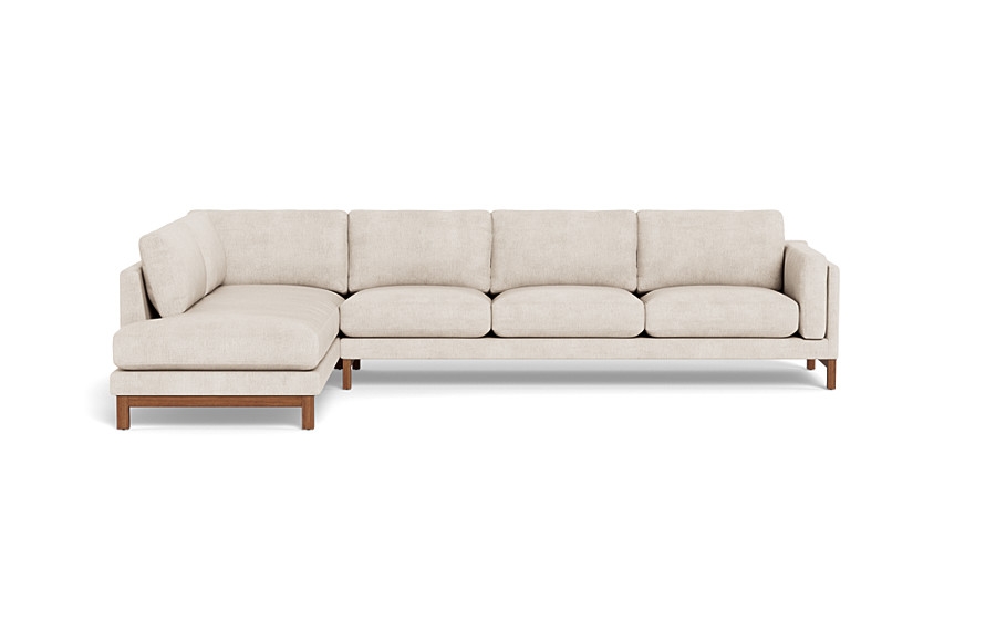 Gaby 4-Seat Sectional with left Bumper - Image 0