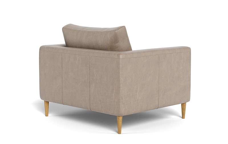 Asher Leather Accent Chair - Image 2