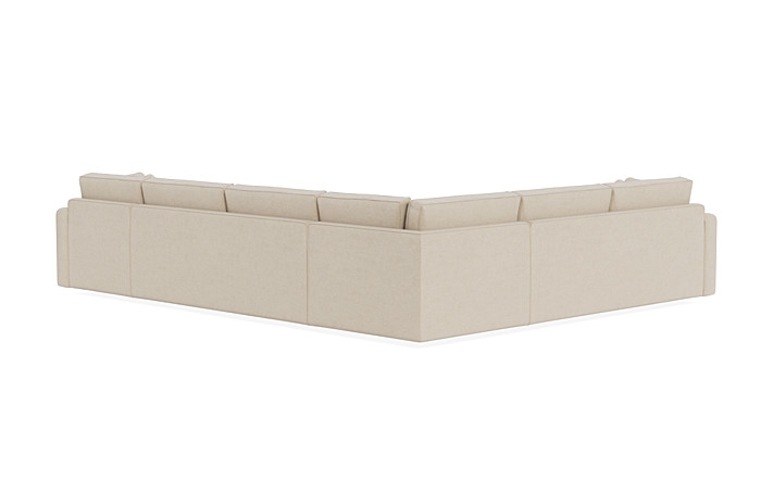 James 4-Piece 5-Seat Corner Chaise Sectional Right - Image 3