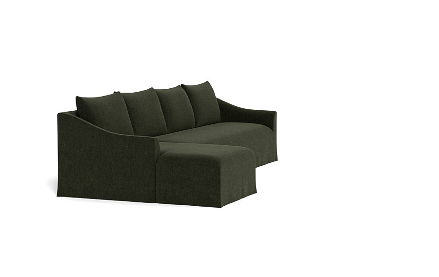 Dixon Slipcovered 4-Seat Left Chaise Sectional - Image 4